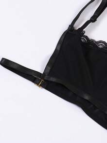 1pc Men's Sexy Lingerie Accessory Cosplay Prop Body Decoration Waist Belt Sexy Ornament - Black - View 8