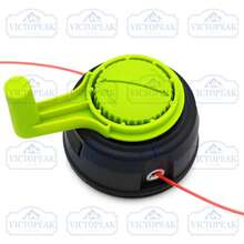 1pc 123mm Diameter M10*1.25 Left-Hand Thread Automatic Feed Trimmer Head With Handle, Easy Line Replacement, Engineering Plastic New Rotating Design, Universal Lawn Mower Accessory For Garden, Orchard And Yard Weeding - Grass Trimmer (New Rotating Model With Handle) - View 10