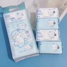 EDI Pure Water Cute Cleaning Wipes, Portable Cleaning Wet Tissues, Suitable For Daily Cleaning, Camping, Travel, Perfect For Travel And Christmas Holiday Gifts - Multicolor - View 5
