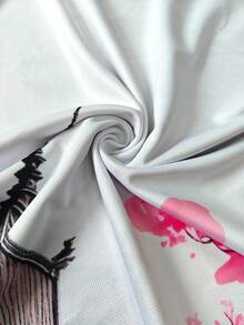 Personalized Custom Japanese Men's Soccer Jersey & Dragon Pattern Youth Lightweight Soft & Match, Training, Casual Wear & Gift & Art Painting - White - View 7