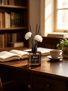 Rattan Reed Diffuser, Long-Lasting Essential Oil Diffuser, Flameless Fragrance Air Freshener, Suitable For Home Bedroom Bathroom Office Indoor Decoration - Aroma Diffuser - View 4