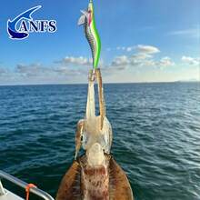ANFS 5pcs Squid Fishing Lure -Egl Lure Fishing Bait Squid Jigs For Octopus Cuttlefish, Saltwater Hard Bait - Multicolor - View 10