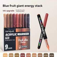 36/192/240 Colors Acrylic Paint Marker Set With Storage Box, Smooth Ink Flow, High Color Gamut Coverage, Suitable For Plastic, Glass, Metal, Bamboo, Canvas, Stone, Ceramic And Fabric Multi-Surface Painting Pens, DIY Craft Supplies And Professional Art Painting Markers - Sets - View 10