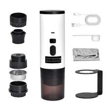 Portable Capsule Coffee Machine, Electric Heating Pump Pressure Espresso Coffee Maker, Compact Mini Home Office Outdoor Camping Coffee Machine, Ideal Holiday Gift - Italian style extraction coffee machines - View 14