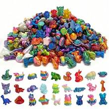 10/5PCS Mini Random 3D Printed Animal Figurine Set, Flexible Movable Stress Relief Toys, Surprise 3D Printed Cute Animal Desktop Decor, Party Favors, Classroom Rewards, Gift Bag Fillers, Lawn Art Collectibles, Party Decorations, Garden Statues (Random Styles And Compact Size) Hot-Selling 3D Printed Colorful Mixed Mini Animal Craft Decor Figurines Educational Toys For Kids - Multicolor - View 3