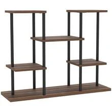Four-Tier Wooden Shelf Plant Stand - T0001-01-2907 - View 1