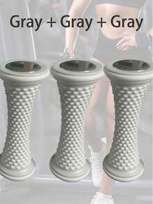 This Roller Massager Features Plantar Fascia-Relieving Rollers To Relax Muscles In The Feet, Hands, And Legs, Helping To Relieve Muscle Soreness And Improve Blood Circulation. It Also Relieves Pain And Itching And Is Suitable For Men And Women Who Exercise Frequently, Do Yoga, Dance, Run, Or Often Wear High Heels. It's An Essential Item For Relieving Foot Pain, Perfect For Autumn And Winter. - Multicolor - View 29