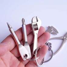3-In-1/4-In-1/6-In-1 Multi-Function Pocket Keychain EDC Portable Mini Tool Set, Metal Adjustable Universal Wrench, Screwdriver, Pliers, Knife, Letter Opener, Tape Measure, Suitable For Home Repair, Car, Bicycle, Motorcycle Maintenance, Outdoor Hiking And Camping Backup - 5-in-1 Mini Tool - Pliers - View 6