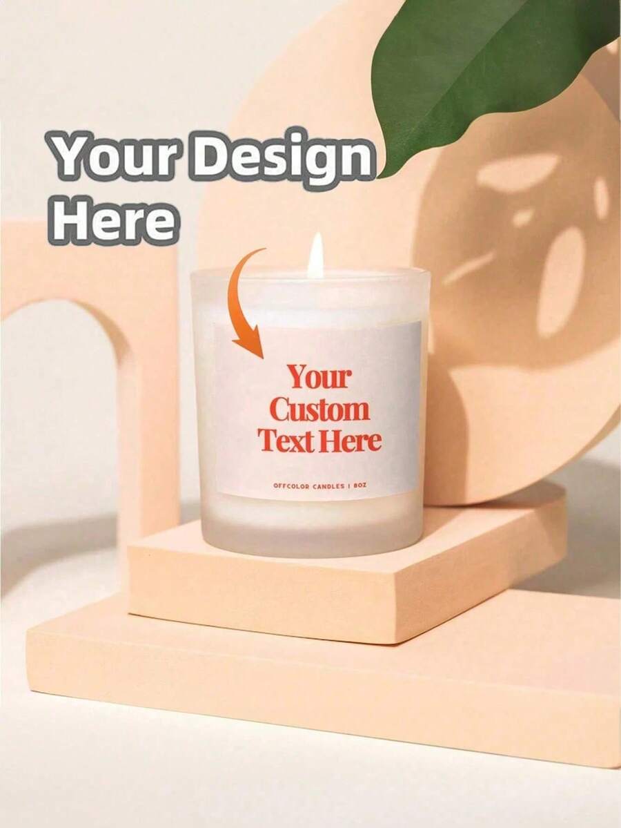 1/4/8/10pcs Customized Candle Labels, Customized Funny Quote Candle ...