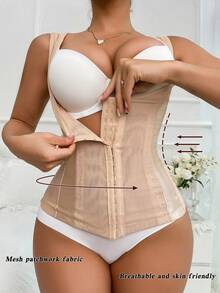 Women Chest Bracket - Apricot - View 1