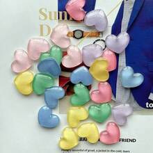 8/12 buah Magnet Kulkas Berbentuk Hati, 2,5cm/0,98in, Magnet Kulkas Lucu, Magnet Papan Tulis, Dekorasi Kulkas, Dekorasi Kantor dan Dapur Lucu, Peralatan Dapur, Dekorasi Rumah, Dekorasi Dapur, Hadiah Natal (Warna Acak) - Beraneka warna - View 5