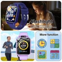 New Upgraded Children's Smart Game Watch, 1.83 Inch HD Large Screen, 300mAh Large Capacity Long Battery Life, Multi-Function Electronic Watch For Boys And Girls, Supports Camera / Pedometer / Alarm / Multiple Games, Holiday Gift - Multicolor - View 2