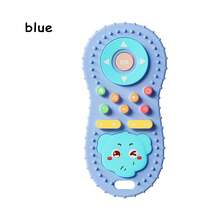 1pc Baby Silicone Remote Control Teether, Cartoon Elephant Shaped Soothing Toy, Teething Toy For Babies, Helps Prevent Finger Sucking, Relieves Teething Itch, Flexible Finger Toy, Portable, Birthday Gift - Multicolor - View 9
