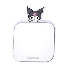 Miniso Sanrio IP Metal Table Mirror, Cute Cartoon Desktop Dressing Mirror, High‑Definition Makeup Mirror, Ornament For Dorm Home Office, Textured Metal Frame (1 PC) - Multicolor - View 8