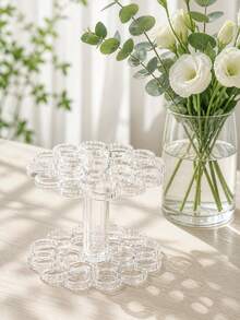 2/1pc Multi-Hole Flower Arranging Tool, For Fixing, Floral Kit, Spiral Vase Positioning Bracket, Home And Wedding Floral Decoration Bouquet Fixing Tool - Multicolor - View 7