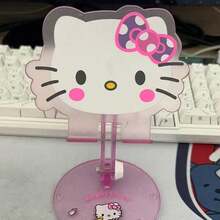 SANRIO Hello Kitty & My Melody Sweetheart Series Multi-Function Stand - Phone Holder, Desktop Friendly Cute Phone Stand, Multi-Function Tablet Stand, Bedside Slouchy Stand, Portable & Foldable - A - View 9