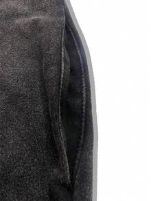 Men's Standard Size Long Sleeve Casual Washed Hooded Sweatshirt With Cross, Spider Web And English Letter Print, Street Style Casual Sports Weekend Autumn Winter Washed Long Sleeve Hooded Sweatshirt - Black - View 3