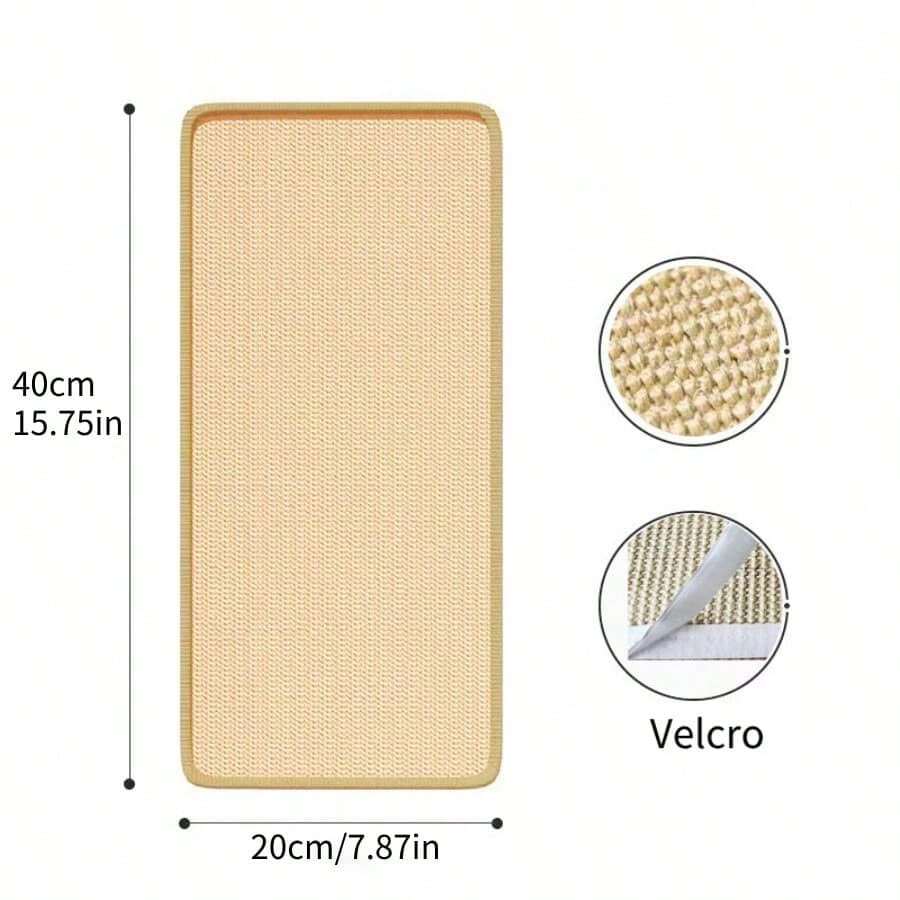 1pc Durable Sisal Cat Scratching Board, Clean And Elegant, Sofa-Style Design, Combines Exercise And Resting Functions, Perfect Gift For Cats, Adds More Sofa-Like Furniture To Your Home