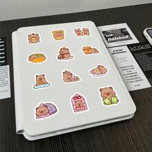102pcs Capybara Stickers, Creative Capybara Animal Stickers For Luggage, Phone School Supplies - 102pcs - View 13
