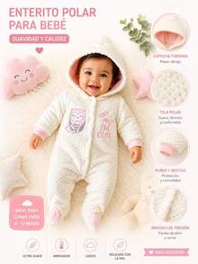 Baby Girls Jumpsuits - Champagne - View 1