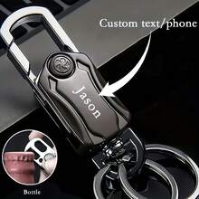 1 buah Gantungan Kunci Teks Kustom, Gantungan Kunci Foto Ukir Kustom, Gantungan Kunci Personalisasi, Gantungan Kunci Stainless Steel Kustom, Hadiah Hari Ibu, Hadiah Hari Ayah, Teman, Ulang Tahun Pernikahan, Ulang Tahun, Pernikahan, Wisuda, Pesta Rumah Baru, Hadiah Personalisasi untuk Pria, Gantungan Kunci Personalisasi/Kustomisasi - Multiwarna 2 - View 2