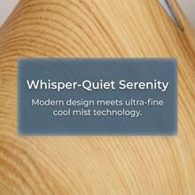 USB Powered Multifunctional Humidifier, Cool Mist Design, Wooden Decor, Perfect For Office, Bedroom, Living Room - Available In 3 Colors, Bedroom Humidifier | Modern Humidifier - Mist - View 4