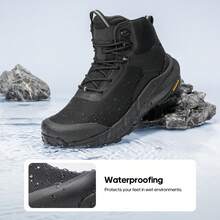 Men Military & Tactical Boots - Black - View 5