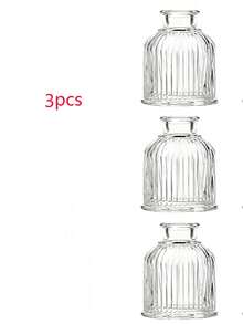 50ml Empty Home Fragrance Diffuser Bottle, Also Used For Vase Decoration, Diffuser Jar, Fragrance Accessories, For DIY Replacement Set, Party Gift (Single Bottle Without Cap) - Transparent - View 14