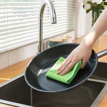 14 Sets Ultra-Fine Microfiber Cleaning Cloths, Soft Absorbent Rags, Car Microfiber Towels, Kitchen Towels, Home Dusting Cloths, Window Cleaning Supplies - Multiple Styles - View 5