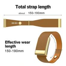 1pc 5.0 Sports Watch Band - Straight Men's Adjustable Sports Wristband, Suitable For Gym And Running - Perfect Gift For Halloween And Christmas, Sports Apparel Accessory, Easy-To-Adjust Buckle (With U-Shaped Connector) - Multicolor - View 9