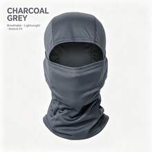 Balaclava Face Mask, Lightweight Breathable Sun Protection Ski Mask, Unisex, Suitable For Outdoor, Mesh Breathable Fabric Soft And Skin-Friendly, Fully Covers Head, Face And Neck, Multiple Solid Colors Available, Fits Motorcycle Riding, Electric Scooter Commuting, Hiking, Running, Fishing, Outdoor Work And More, Thin High Elastic Fabric Fits Head Comfortably Without Shifting, Breathable And Sweat-Wicking, Comfortable To Wear - Multicolor - View 12
