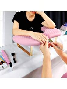 U型美甲支架 美甲手托 美甲展示架 U型美甲工具 美甲用品 極細滑質感 無味頂層 - 彩色 - 查看 6