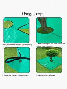 Asphalt Landscape Edging Strip For House Perimeter Trimming, Includes A Collector For Gathering Shrub Clippings And Four Corner Clips For Easy Installation And Leaf Collection - Multi-color - View 9