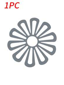 1/4pcs Creative Petal-Shaped Round Heat-Resistant Soft Rubber Placemats, Heat-Resistant Pads, Non-Slip Pads, Thermal Insulation Pads, Home Coffee Table Heat-Resistant Pads, Desktop Thermal Insulation Pads, Cup Coasters, Plate Mats, Bowl Mats, Kitchen Gadgets - View 14