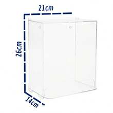 Porta Fralda Organizador Caixa Quarto Bebe Acrílico - Multicolorido - Visão 11