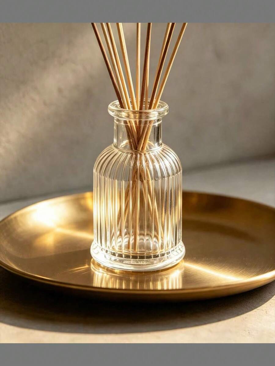 50ml Empty Home Fragrance Diffuser Bottle, Also Used For Vase Decoration, Diffuser Jar, Fragrance Accessories, For DIY Replacement Set, Party Gift (Single Bottle Without Cap)