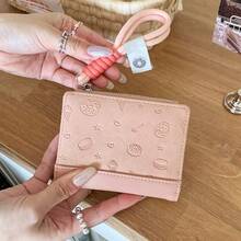 Korean Style Multi-Functional Foldable Zipper Bifold Wallet,Small Wallets For Women - Multicolor - View 5