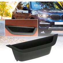 BMW X3 F25 2010-2016、BMW X4 F26 2014-2017 前左/右車門內把手拉手飾條替換件，附門板儲物盒蓋 - 門把手收納盒 - 查看 7