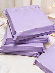 1-50pcs Multi-Size Self-Adhesive Waterproof Mailing Envelopes, Thickened Plastic Shipping Bags, Leak-Proof And Tear-Resistant, Suitable For Home Storage And Mailing Items - Multi-color - View 6