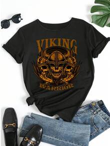 Women T-Shirts - 黑色 - 查看 5