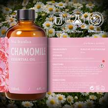 SU JUABA Chamomile Essential Oil For Skin Care, Diffuser, Add To Lotion, Body Wash, Ideal For Bedtime, After Shower, Relax Body-118mL / 4 FI. Oz - Chamomile - View 5