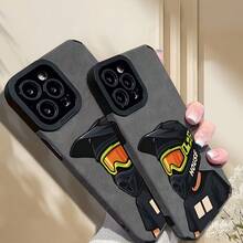 Cool Motocross Rider Helmet Cartoon Phone Case For IPhone 17/16/15/14/13/12/11/XS/XR/X/PLUS/PRO/PROMAX, Stylish Protection - 混色 1 - 查看 7