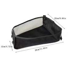 Baby Stroller Bottom Storage Bag For Outdoor Use, Tissues And Toys, Stroller Mesh Bag Holder Container Basket - Multicolor - View 7