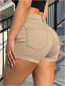 Women Pants - Red - View 4