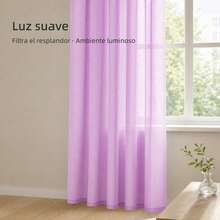 POLIGONO Curtains - Lilac Purple - View 2