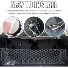 10PCS Multifunctional Automotive Cargo Hooks Kit With 4 Fixing Screw No-Drill Cargo Net SUV Hook Avoiding Cargo Shifting, Universal Cargos Netting Hook Car, SUV, Truck - A - View 6