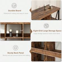 Sofa & Console Tables - Brown - View 3