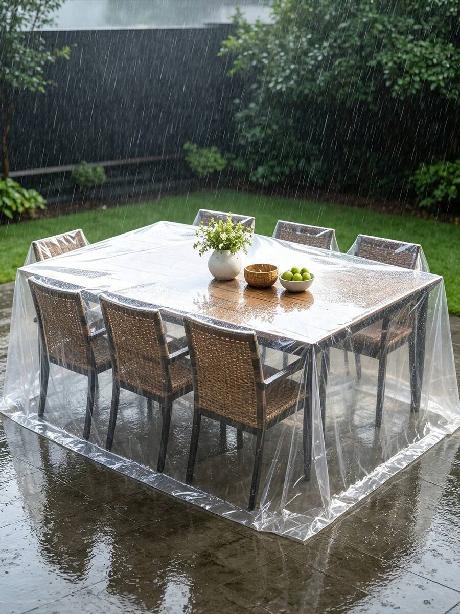Outdoor Waterproof Cover - Suitable For Tables, Chairs, Grills, Plants And General Yard Protection - Multicolor - View 1