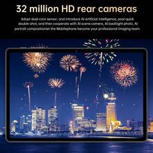Stereo Speakers Tablet 10.1 Inch WiFi 6 For Movies - Purple - View 6
