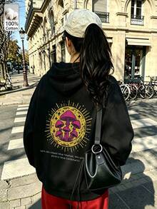 Women Sweatshirts & Hoodies - Black - View 2